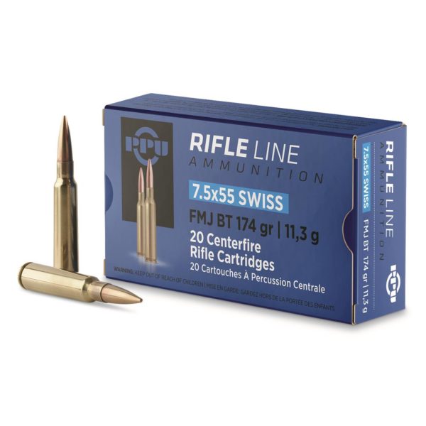 7.5x55 ammo