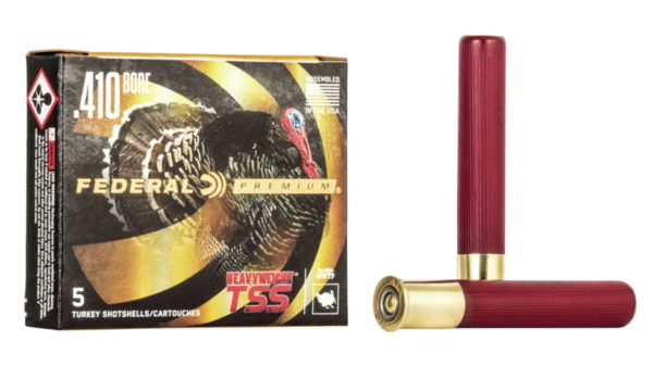 FEDERAL PREMIUM HEAVYWEIGHT TSS 410 BORE 13/16 OZ HEAVYWEIGHT TSS CENTERFIRE SHOTGUN AMMUNITION 500 ROUNDS